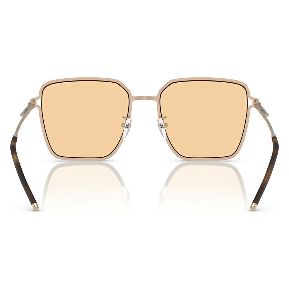 【正規品販売店】エンポリオアルマーニ サングラス 伊達 メガネ 眼鏡 EA2159D 3011/7 57 EMPORIO ARMANI アジアンフィットモデル ウェリントン スクエア メタル