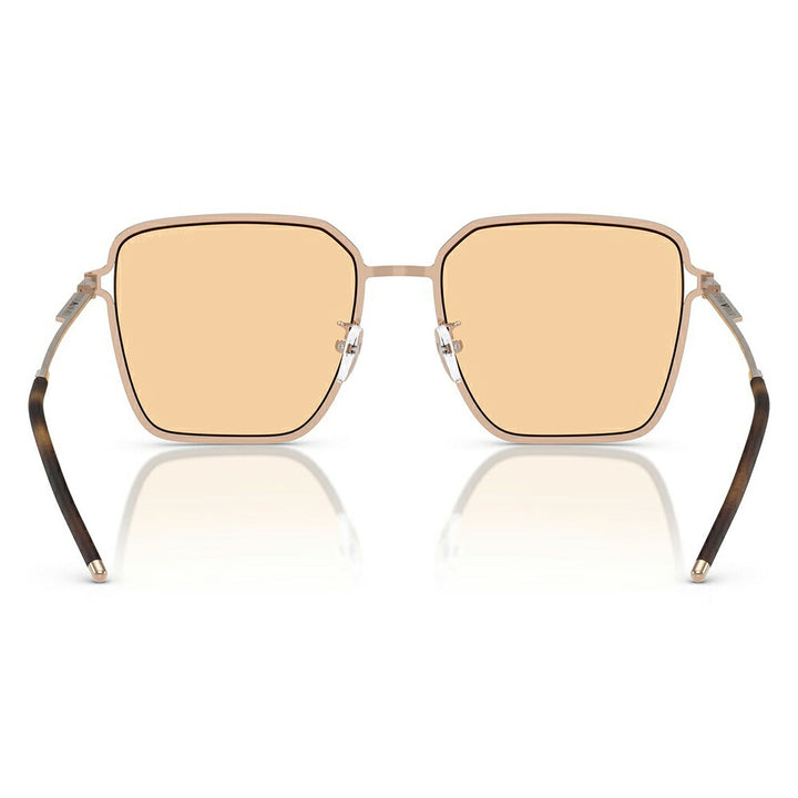 【正規品販売店】エンポリオアルマーニ サングラス 伊達 メガネ 眼鏡 EA2159D 3011/7 57 EMPORIO ARMANI アジアンフィットモデル ウェリントン スクエア メタル