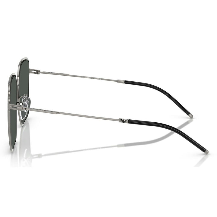 【正規品販売店】エンポリオアルマーニ サングラス 伊達 メガネ 眼鏡 EA2159D 301487 57 EMPORIO ARMANI アジアンフィットモデル ウェリントン スクエア メタル