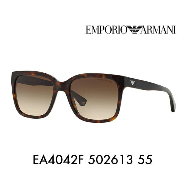 【正規品販売店】エンポリオアルマーニ サングラス 伊達 メガネ 眼鏡 EA4042F 502613 55 EMPORIO ARMANI フルフィットモデル セル レディース