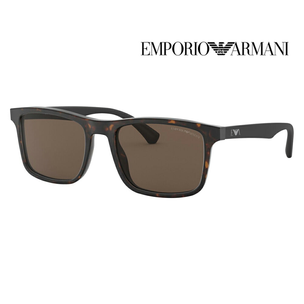 [Recommended Price] Emporio Armani Sunglasses EA4137F 508973 54 EMPORIO ARMANI Square Wellington Full Fit Model Cell 