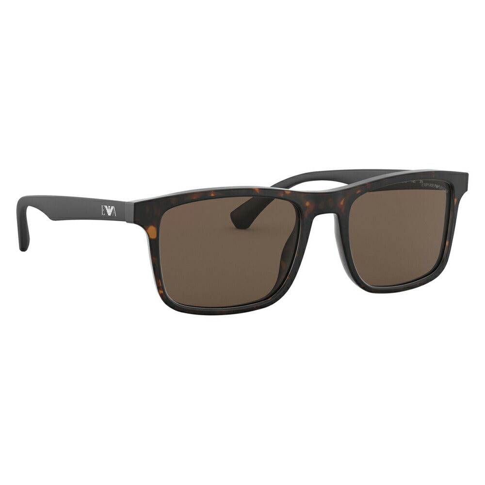 [Recommended Price] Emporio Armani Sunglasses EA4137F 508973 54 EMPORIO ARMANI Square Wellington Full Fit Model Cell 