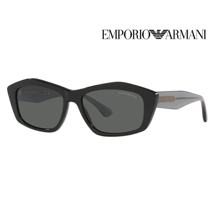 【オススメ価格】エンポリオアルマーニ サングラス 伊達 メガネ 眼鏡 EA4187F 501787 56 EMPORIO ARMANI フルフィットモデル スクエア セル メンズ レディース ユニセックス