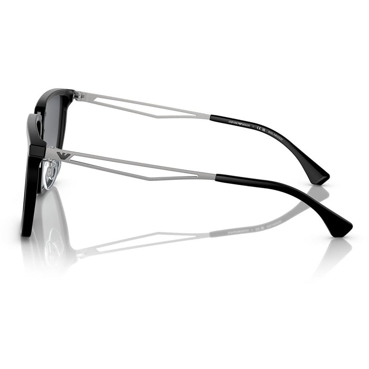 【正規品販売店】エンポリオアルマーニ サングラス EA4196D 5001T3 57 EMPORIO ARMANI アジアンモデル スクエア メタル メンズ 偏光