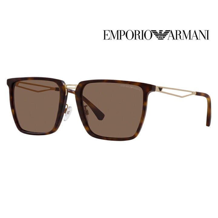 [Authentic Retailer] Emporio Armani Sunglasses EA4196D 500273 57 EMPORIO ARMANI Asian Model Square Metal Men's 