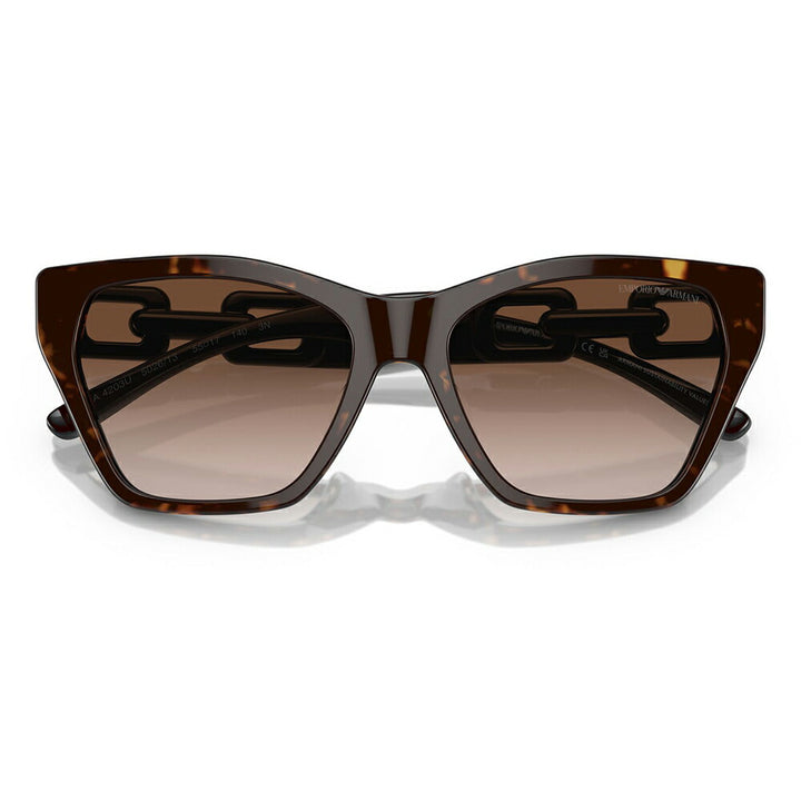 【正規品販売店】EMPORIO ARMANI サングラス EA4203U 502613 55 セル キャットアイ レディース ユニバーサルデザイン