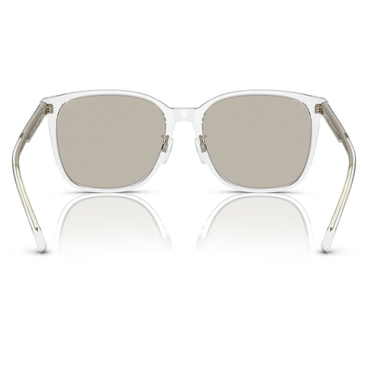 【正規品販売店】エンポリオアルマーニ サングラス 伊達 メガネ 眼鏡 EA4206D 5893/3 57 EMPORIO ARMANI セル スクエア メンズ アジアンデザインモデル