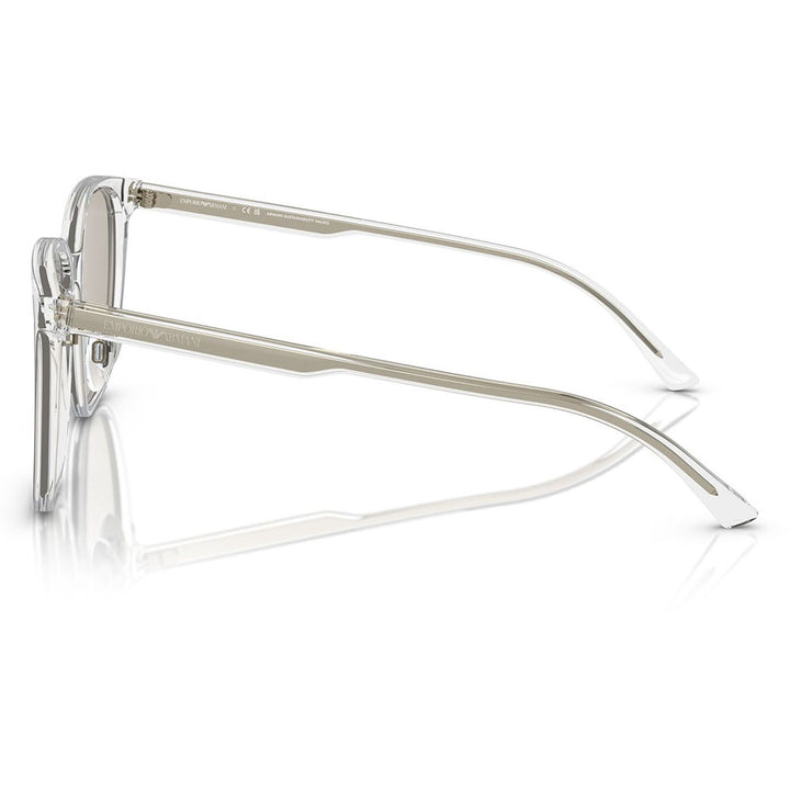 【正規品販売店】エンポリオアルマーニ サングラス 伊達 メガネ 眼鏡 EA4206D 5893/3 57 EMPORIO ARMANI セル スクエア メンズ アジアンデザインモデル