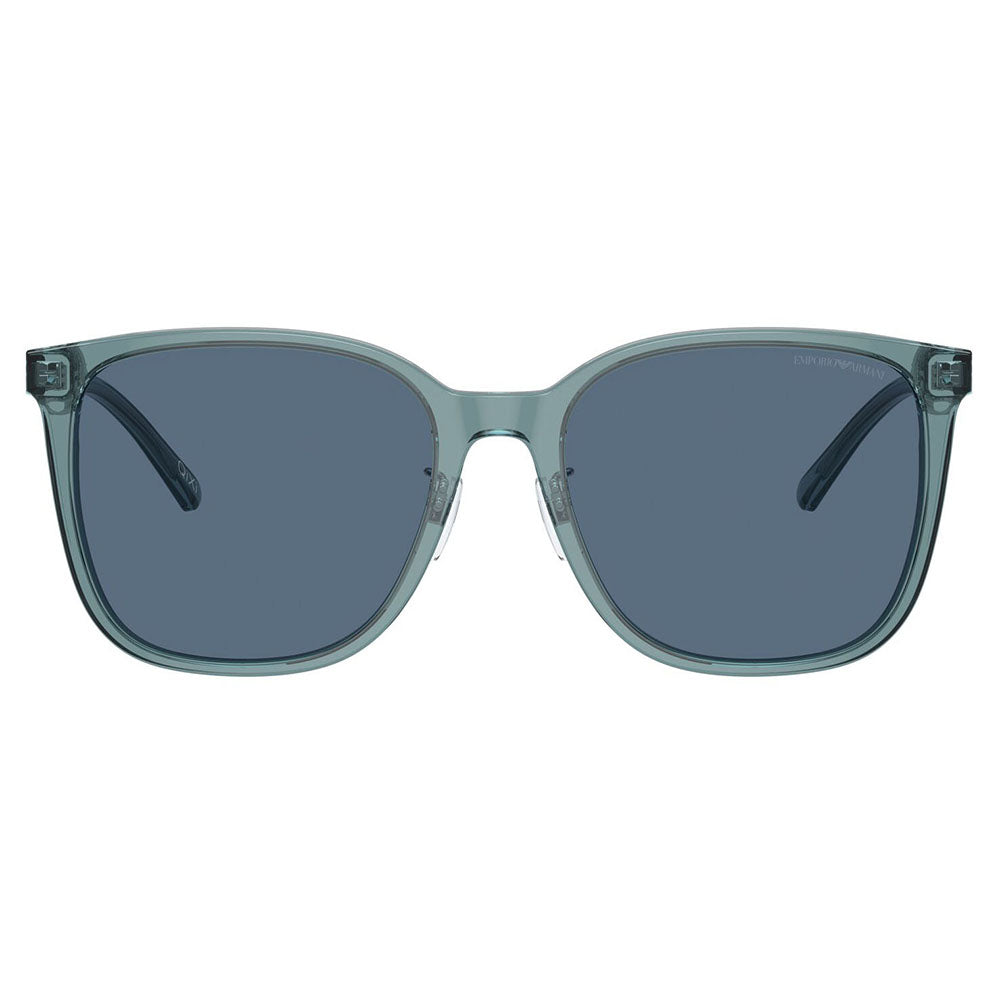 【正規品販売店】エンポリオアルマーニ サングラス 伊達 メガネ 眼鏡 EA4206D 593480 57 EMPORIO ARMANI セル スクエア メンズ アジアンデザインモデル