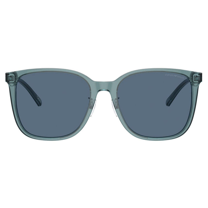 【正規品販売店】エンポリオアルマーニ サングラス 伊達 メガネ 眼鏡 EA4206D 593480 57 EMPORIO ARMANI セル スクエア メンズ アジアンデザインモデル