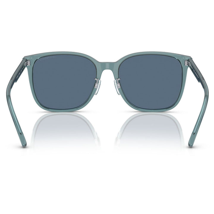 【正規品販売店】エンポリオアルマーニ サングラス 伊達 メガネ 眼鏡 EA4206D 593480 57 EMPORIO ARMANI セル スクエア メンズ アジアンデザインモデル