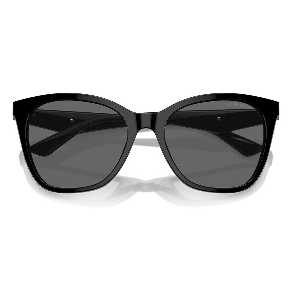 【正規品販売店】EMPORIO ARMANI サングラス EA4222U 501787 56 セル バタフライ レディース アジアンデザインモデル