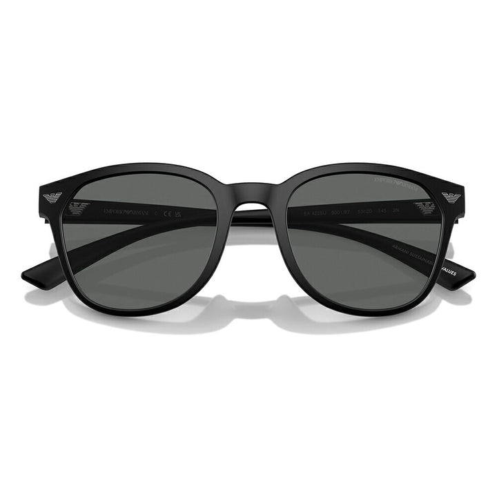 【正規品販売店】EMPORIO ARMANI サングラス EA4225U 500187 53 セル パントス メンズ アジアンデザインモデル