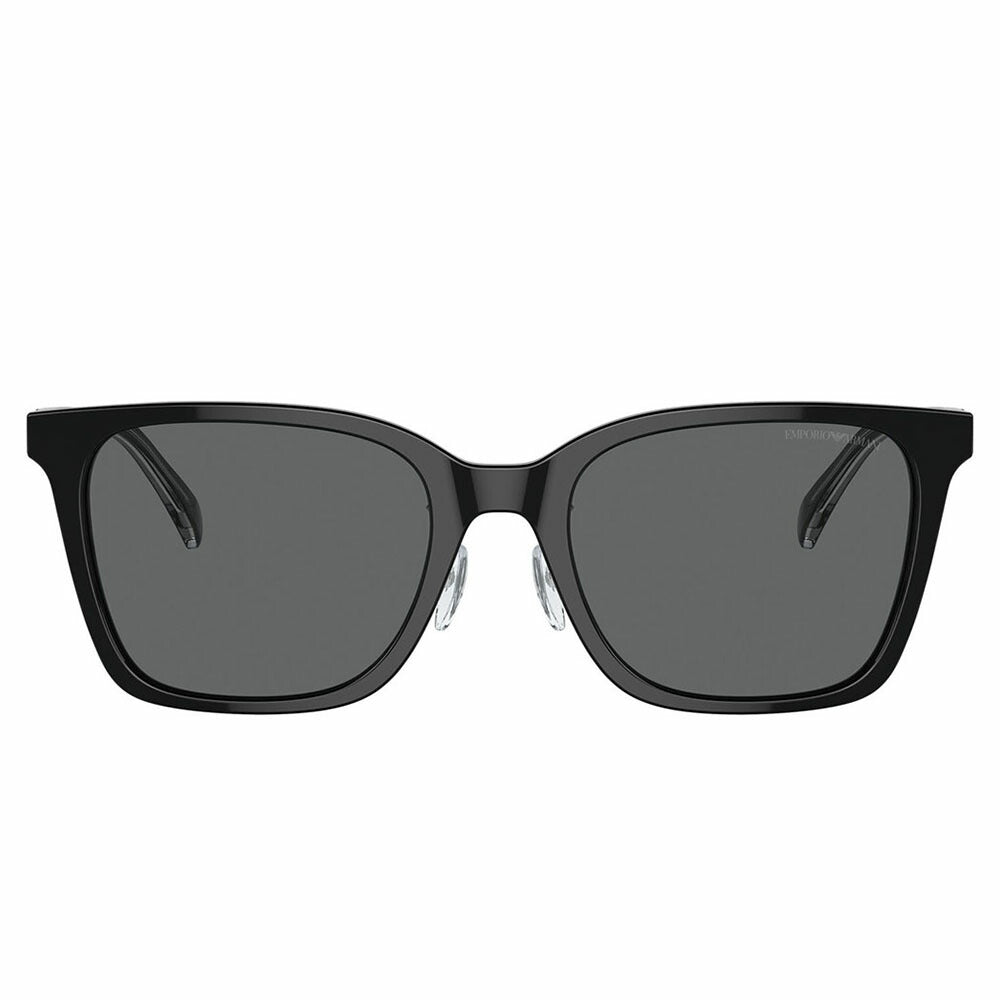 【正規品販売店】エンポリオアルマーニ サングラス 伊達 メガネ 眼鏡 EA4226D 501787 55 EMPORIO ARMANI スクエア アジアンフィット メンズ