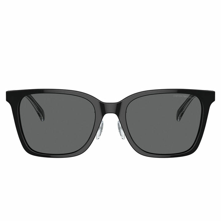 【正規品販売店】エンポリオアルマーニ サングラス 伊達 メガネ 眼鏡 EA4226D 501787 55 EMPORIO ARMANI スクエア アジアンフィット メンズ