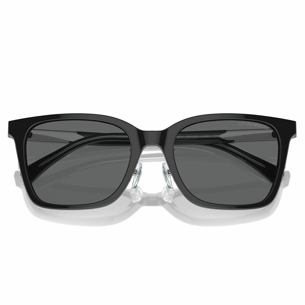 【正規品販売店】エンポリオアルマーニ サングラス 伊達 メガネ 眼鏡 EA4226D 501787 55 EMPORIO ARMANI スクエア アジアンフィット メンズ