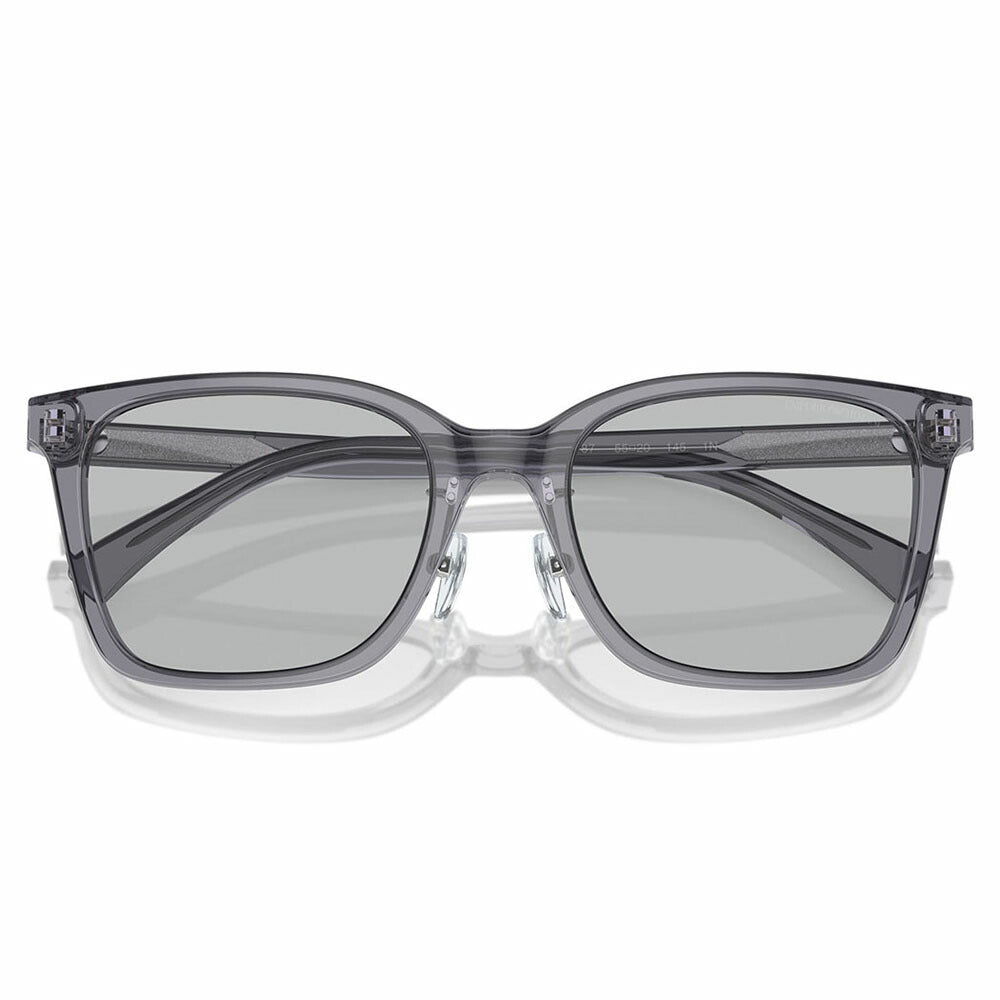 【正規品販売店】エンポリオアルマーニ サングラス 伊達 メガネ 眼鏡 EA4226D 502987 55 EMPORIO ARMANI スクエア アジアンフィット メンズ
