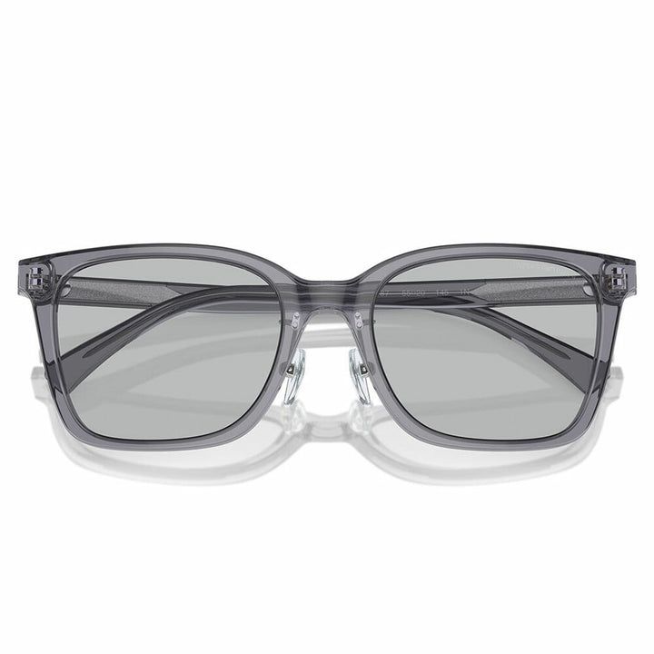 【正規品販売店】エンポリオアルマーニ サングラス 伊達 メガネ 眼鏡 EA4226D 502987 55 EMPORIO ARMANI スクエア アジアンフィット メンズ