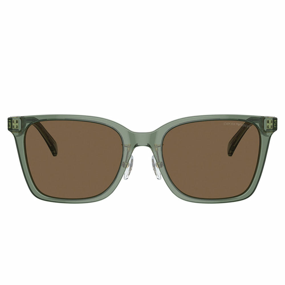 【正規品販売店】エンポリオアルマーニ サングラス 伊達 メガネ 眼鏡 EA4226D 536273 55 EMPORIO ARMANI スクエア アジアンフィット メンズ