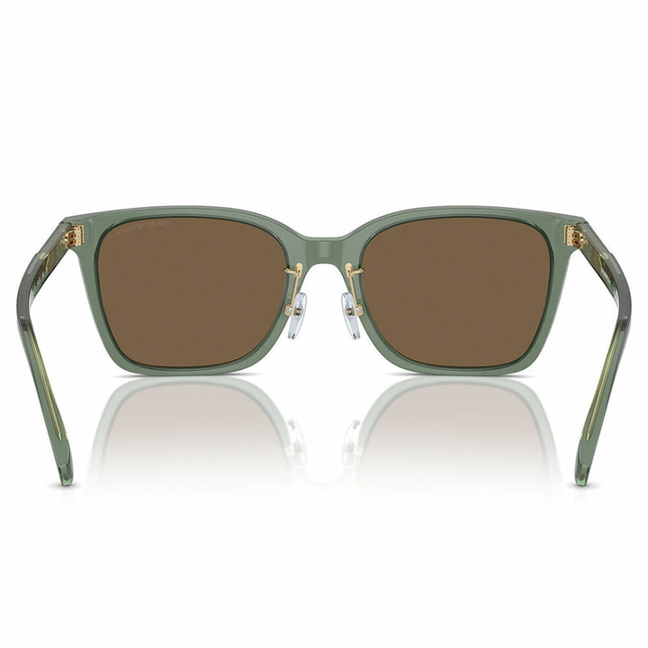 【正規品販売店】エンポリオアルマーニ サングラス 伊達 メガネ 眼鏡 EA4226D 536273 55 EMPORIO ARMANI スクエア アジアンフィット メンズ
