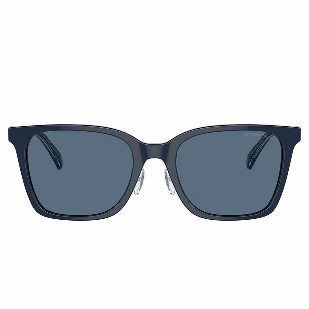 【正規品販売店】エンポリオアルマーニ サングラス 伊達 メガネ 眼鏡 EA4226D 603980 55 EMPORIO ARMANI スクエア アジアンフィット メンズ