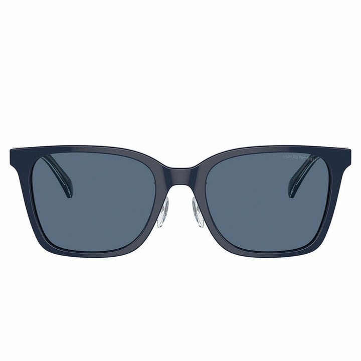 【正規品販売店】エンポリオアルマーニ サングラス 伊達 メガネ 眼鏡 EA4226D 603980 55 EMPORIO ARMANI スクエア アジアンフィット メンズ