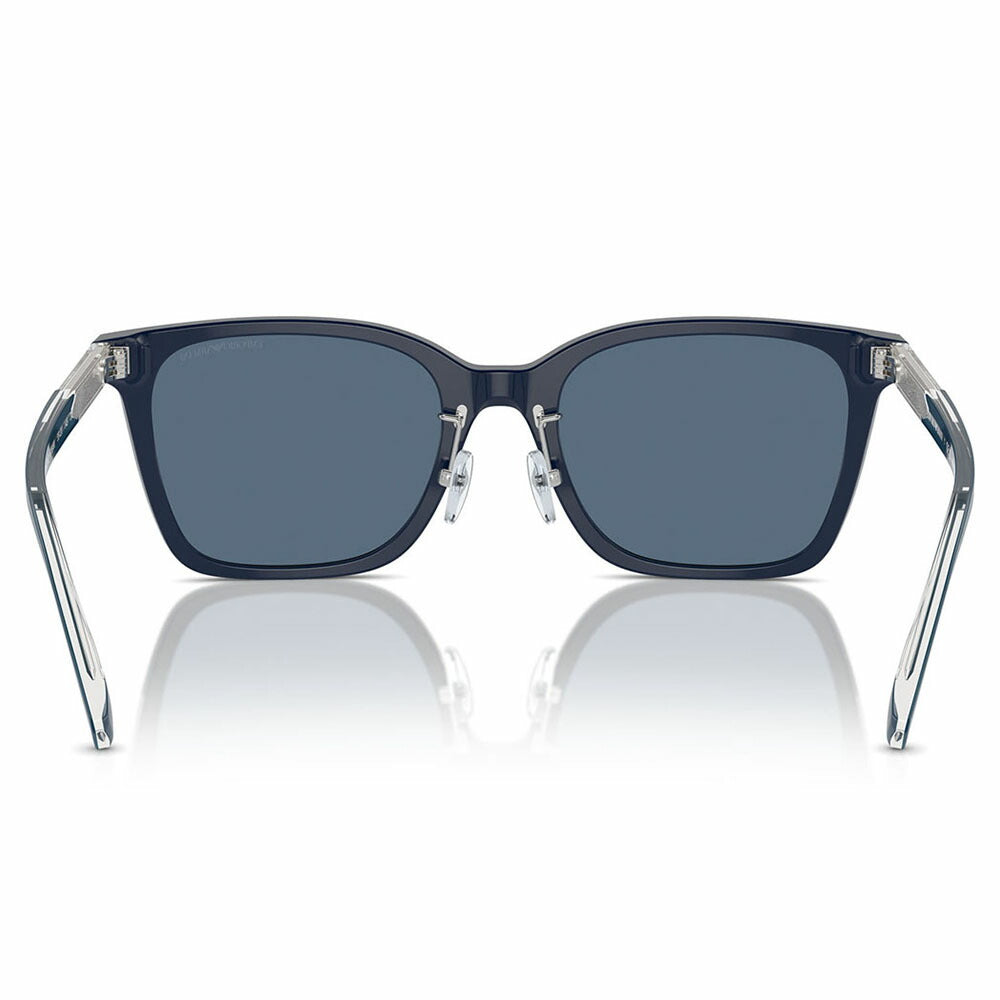 【正規品販売店】エンポリオアルマーニ サングラス 伊達 メガネ 眼鏡 EA4226D 603980 55 EMPORIO ARMANI スクエア アジアンフィット メンズ