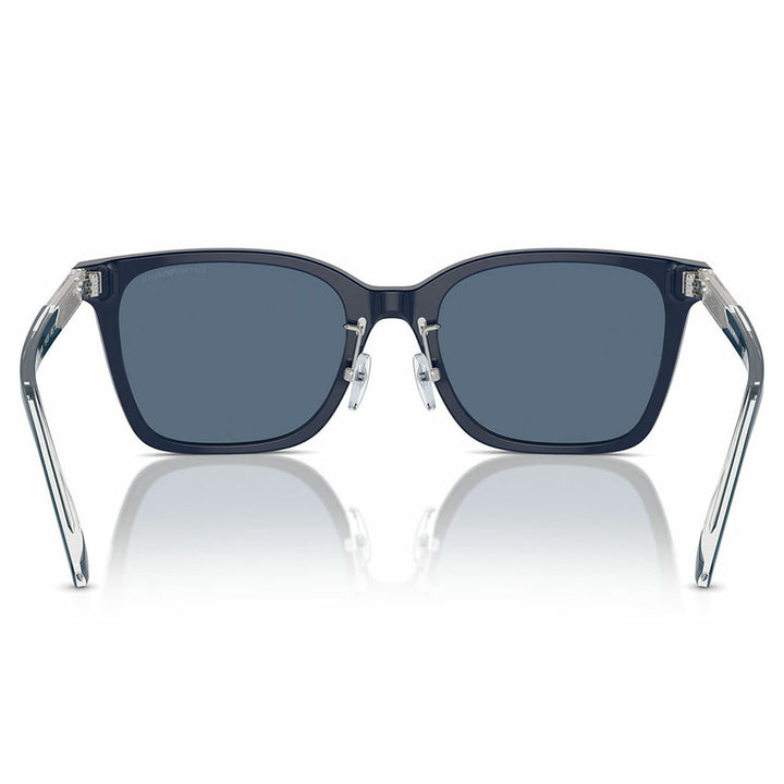 【正規品販売店】エンポリオアルマーニ サングラス 伊達 メガネ 眼鏡 EA4226D 603980 55 EMPORIO ARMANI スクエア アジアンフィット メンズ