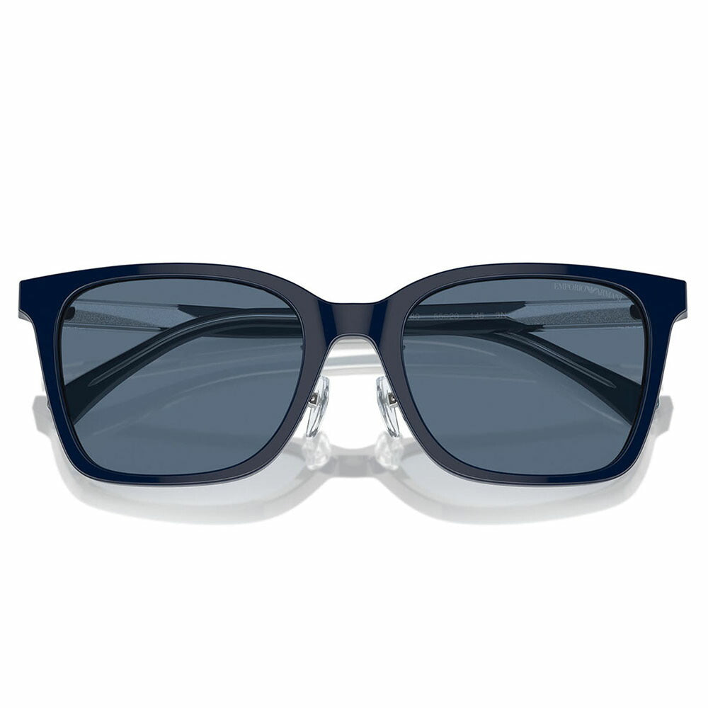 【正規品販売店】エンポリオアルマーニ サングラス 伊達 メガネ 眼鏡 EA4226D 603980 55 EMPORIO ARMANI スクエア アジアンフィット メンズ