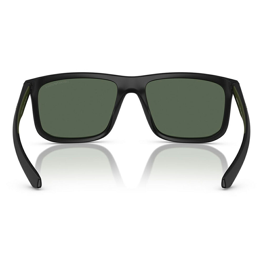 【正規品販売店】エンポリオアルマーニ サングラス EA4234U 500171 57 EMPORIO ARMANI セル スクエア メンズ ユニバーサルデザイン