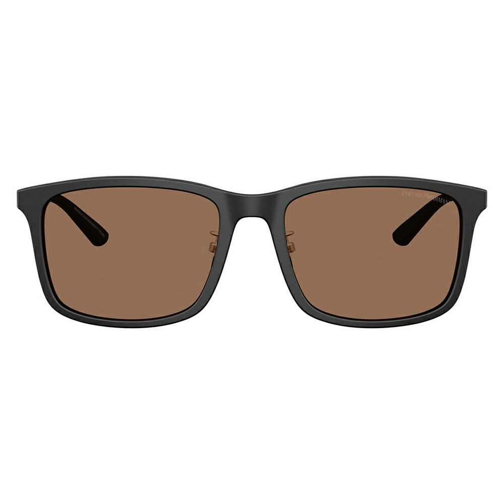【正規品販売店】エンポリオアルマーニ サングラス 伊達 メガネ 眼鏡 EA4241D 500173 57 EMPORIO ARMANI アジアンデザインモデル  スクエア セル メンズ