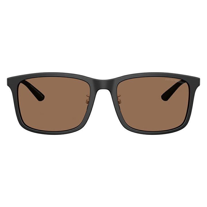 【正規品販売店】エンポリオアルマーニ サングラス 伊達 メガネ 眼鏡 EA4241D 500173 57 EMPORIO ARMANI アジアンデザインモデル  スクエア セル メンズ