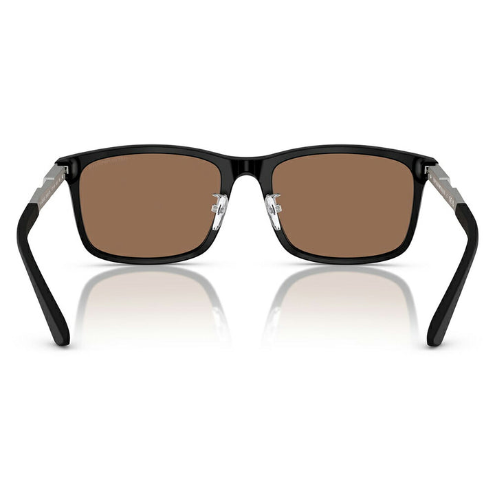 【正規品販売店】エンポリオアルマーニ サングラス 伊達 メガネ 眼鏡 EA4241D 500173 57 EMPORIO ARMANI アジアンデザインモデル  スクエア セル メンズ