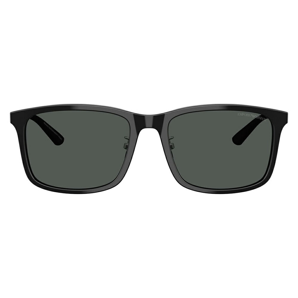 【正規品販売店】エンポリオアルマーニ サングラス 伊達 メガネ 眼鏡 EA4241D 501787 57 EMPORIO ARMANI アジアンデザインモデル  スクエア セル メンズ