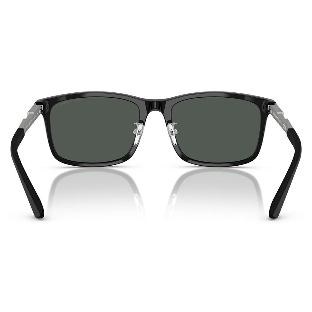 【正規品販売店】エンポリオアルマーニ サングラス 伊達 メガネ 眼鏡 EA4241D 501787 57 EMPORIO ARMANI アジアンデザインモデル  スクエア セル メンズ