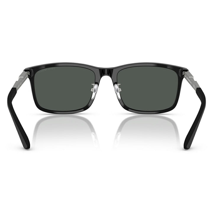 【正規品販売店】エンポリオアルマーニ サングラス 伊達 メガネ 眼鏡 EA4241D 501787 57 EMPORIO ARMANI アジアンデザインモデル  スクエア セル メンズ