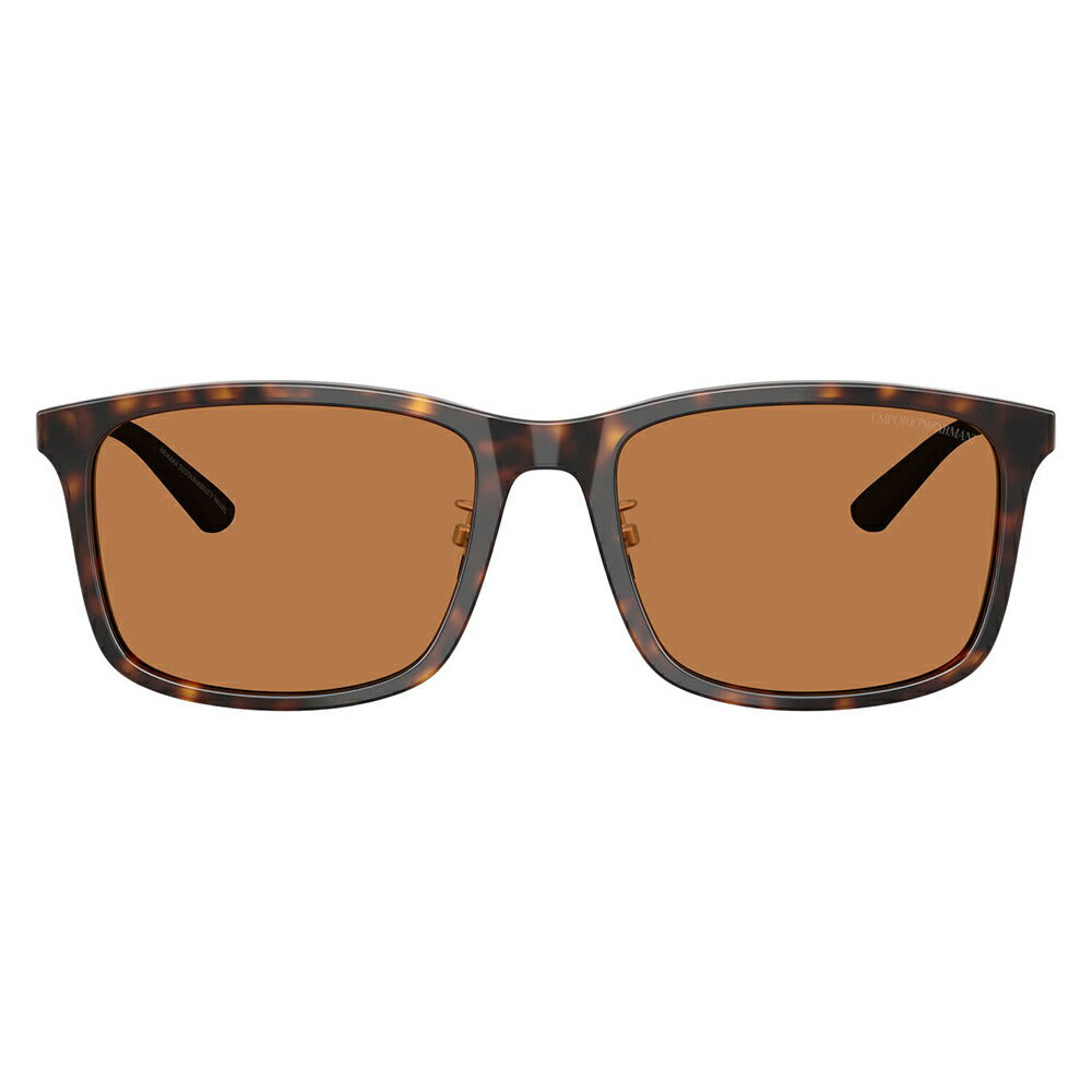 【正規品販売店】エンポリオアルマーニ サングラス 伊達 メガネ 眼鏡 EA4241D 502673 57 EMPORIO ARMANI アジアンデザインモデル  スクエア セル メンズ