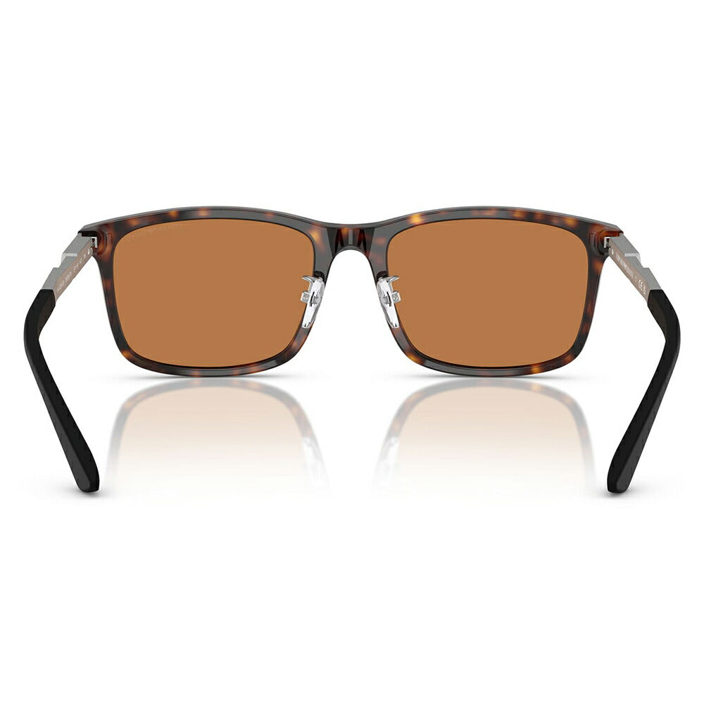 【正規品販売店】エンポリオアルマーニ サングラス 伊達 メガネ 眼鏡 EA4241D 502673 57 EMPORIO ARMANI アジアンデザインモデル  スクエア セル メンズ