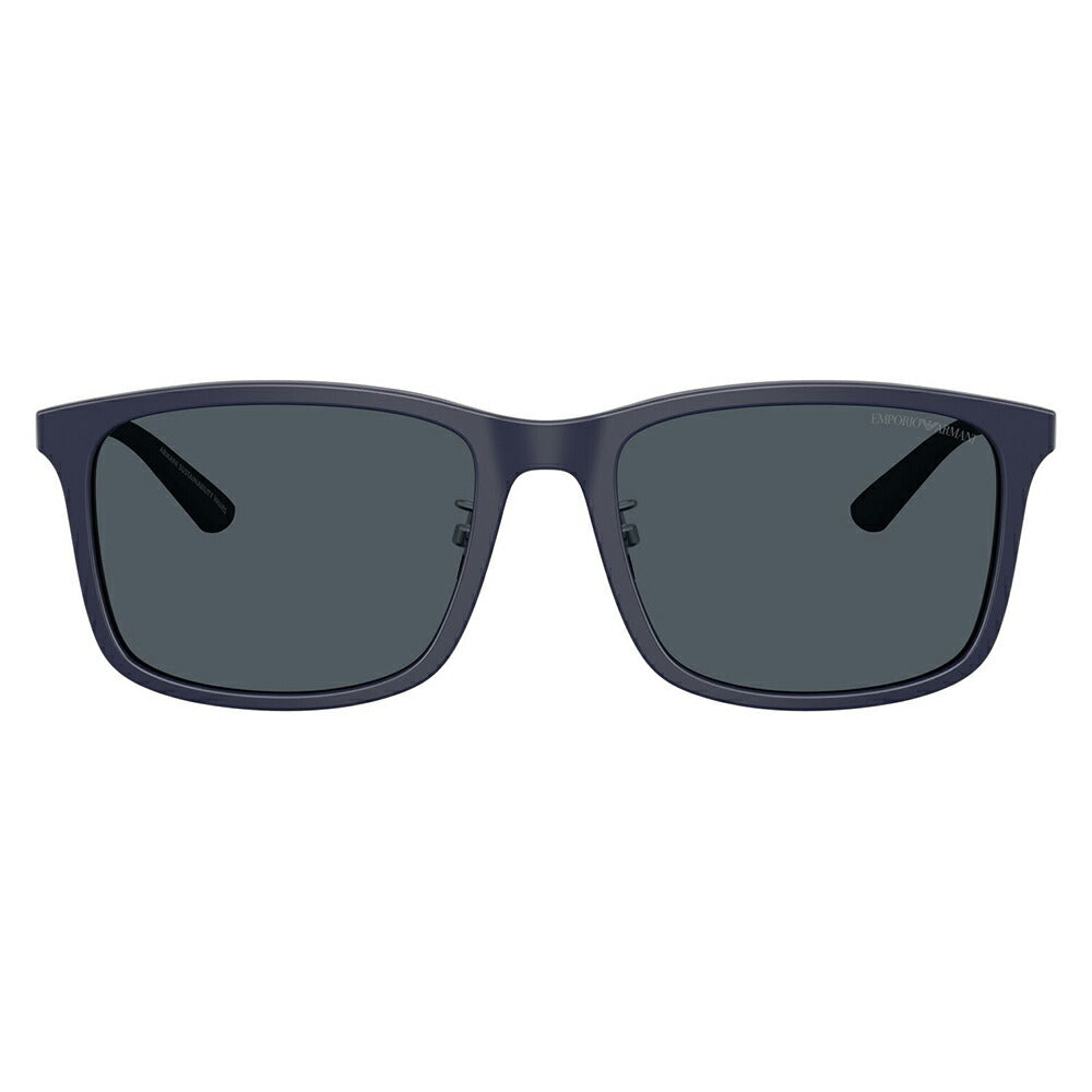 【正規品販売店】エンポリオアルマーニ サングラス 伊達 メガネ 眼鏡 EA4241D 618987 57 EMPORIO ARMANI  アジアンデザインモデル  スクエア セル メンズ