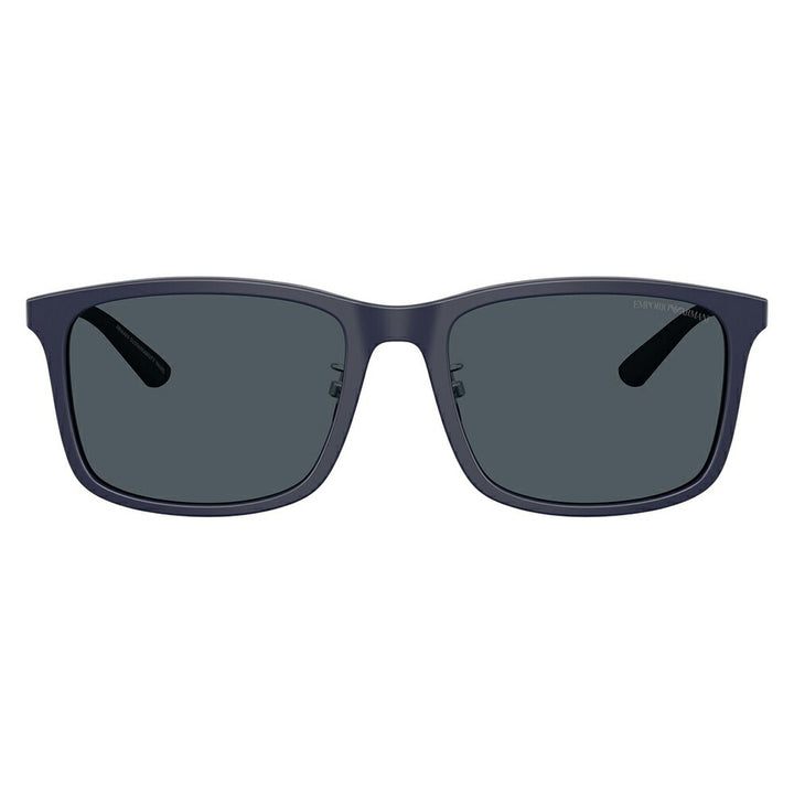 【正規品販売店】エンポリオアルマーニ サングラス 伊達 メガネ 眼鏡 EA4241D 618987 57 EMPORIO ARMANI  アジアンデザインモデル  スクエア セル メンズ