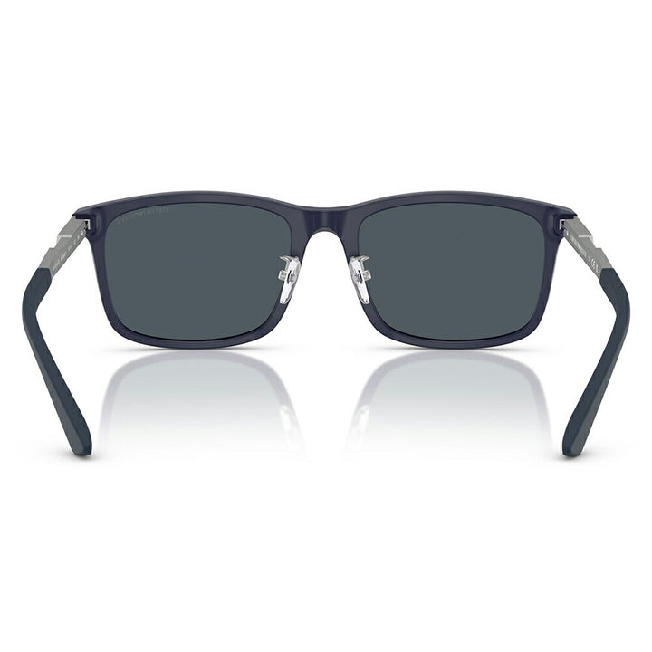 【正規品販売店】エンポリオアルマーニ サングラス 伊達 メガネ 眼鏡 EA4241D 618987 57 EMPORIO ARMANI  アジアンデザインモデル  スクエア セル メンズ
