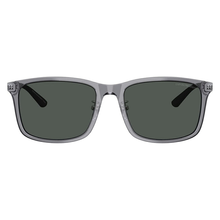【正規品販売店】エンポリオアルマーニ サングラス 伊達 メガネ 眼鏡 EA4241D 620687 57 EMPORIO ARMANI アジアンデザインモデル  スクエア セル メンズ