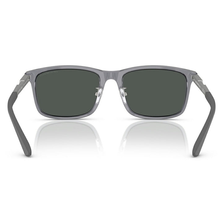 【正規品販売店】エンポリオアルマーニ サングラス 伊達 メガネ 眼鏡 EA4241D 620687 57 EMPORIO ARMANI アジアンデザインモデル  スクエア セル メンズ