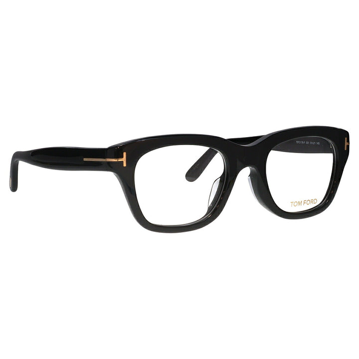 【正規品販売店】度なし1.55レンズ交換+0円 トムフォード メガネ フレーム FT5178-F 001 51 TOM FORD TOMFORD ウェリントン デモレンズ 伊達メガネ 眼鏡 Made In Italy