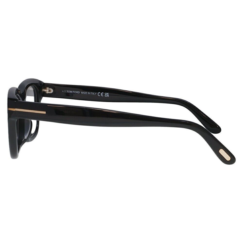 【正規品販売店】度なし1.55レンズ交換+0円 トムフォード メガネ フレーム FT5178-F 001 51 TOM FORD TOMFORD ウェリントン デモレンズ 伊達メガネ 眼鏡 Made In Italy