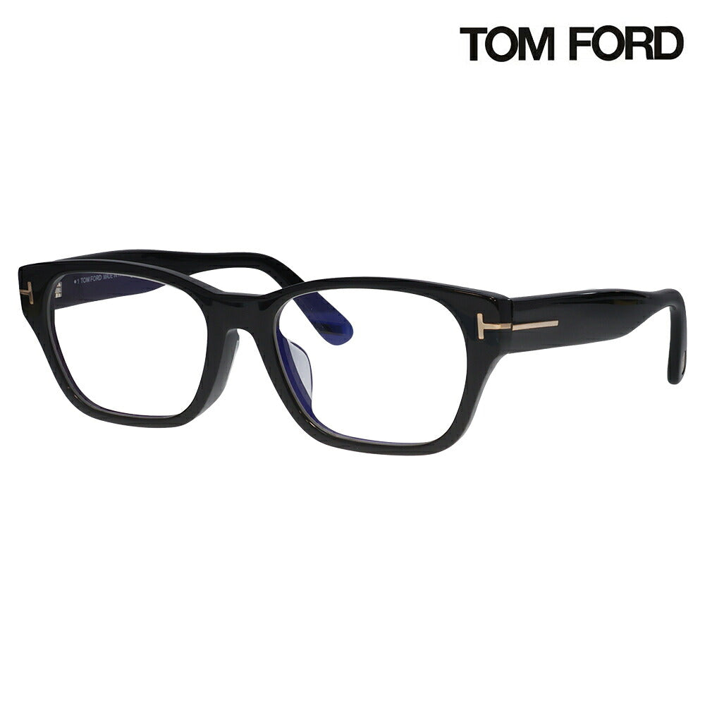 【正規品販売店】トムフォード メガネ フレーム FT5781DB 001 54 TOM FORD TOMFORD スクエア ブルーライトカット 伊達メガネ 眼鏡 Made In Italy