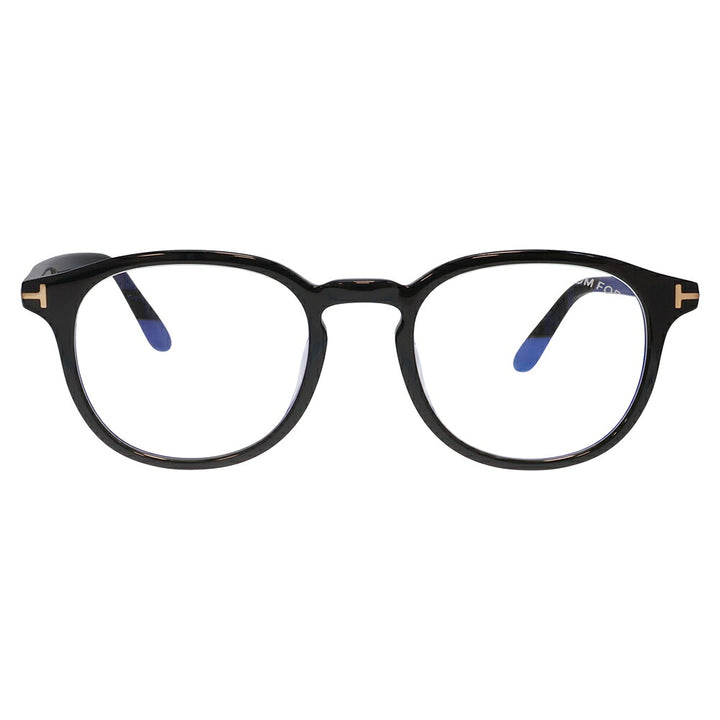 【正規品販売店】トムフォード メガネ フレーム FT5795KB 001 51 TOM FORD TOMFORD ウェリントン ブルーライトカット 伊達メガネ 眼鏡 Made In Italy