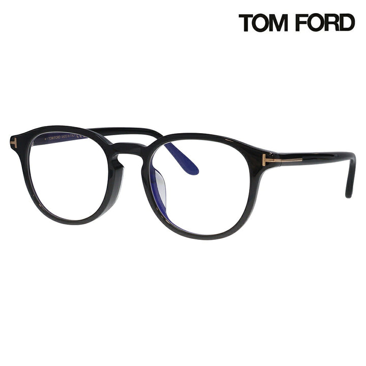 【正規品販売店】トムフォード メガネ フレーム FT5795KB 001 51 TOM FORD TOMFORD ウェリントン ブルーライトカット 伊達メガネ 眼鏡 Made In Italy