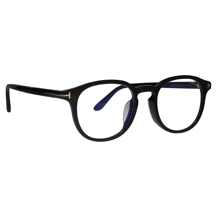 【正規品販売店】トムフォード メガネ フレーム FT5795KB 001 51 TOM FORD TOMFORD ウェリントン ブルーライトカット 伊達メガネ 眼鏡 Made In Italy