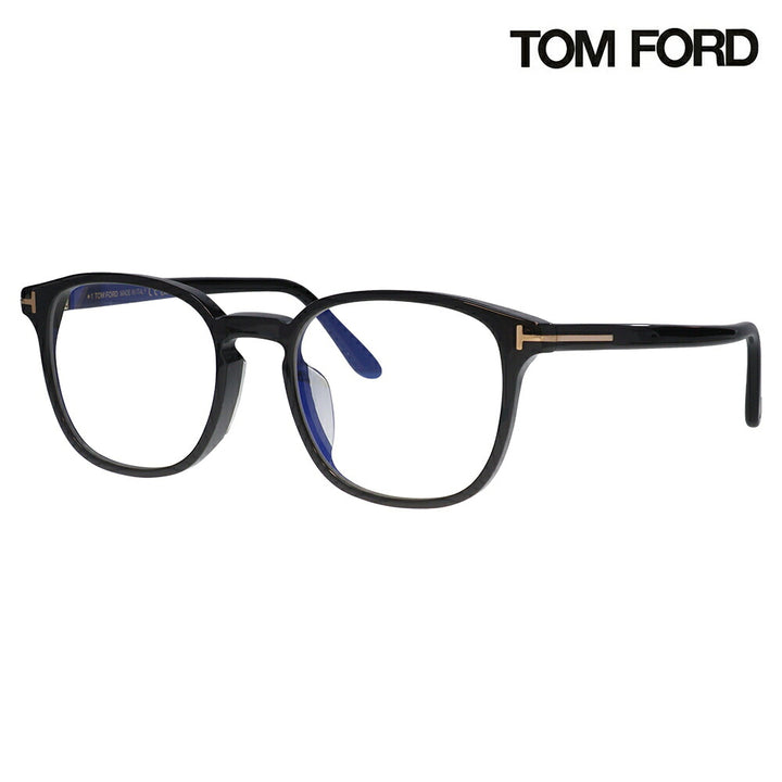 【正規品販売店】トムフォード メガネ フレーム FT5797KB 001 51 TOM FORD TOMFORD スクエア ブルーライトカット 伊達メガネ 眼鏡 Made In Italy